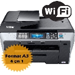 Brother Multifonctions Jet dencre Couleur - Format A3 et A4 MFC-6490CW