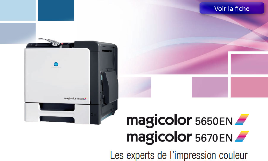 Imprimante magicolor 5650EN et 5670EN